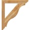 Ekena Millwork Funston Slat Rough Sawn Bracket, Western Red Cedar, 4"W x 34"D x 38"H BKT04X34X38FST06RWR - alternate 3